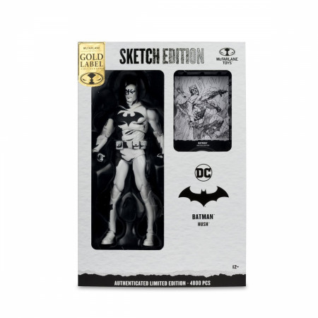 Batman Hush Limited Edition Sketched 7" Posable Figure with Interchangeable Parts